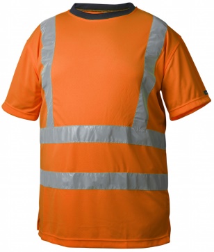 Funktions T-shirt Varsel orange